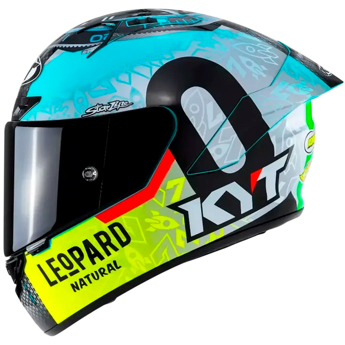 Capacete KYT NZ Race Leopard Misano 2022